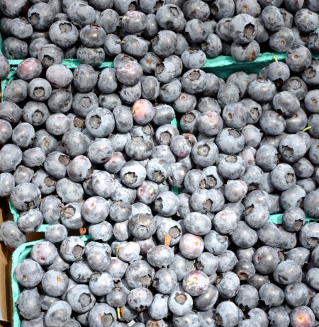 Blueberries from Hayton Farms at Ballard Farmers Market. Copyright Zachary D. Lyons.